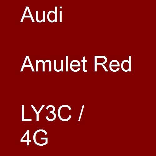 Audi, Amulet Red, LY3C / 4G.